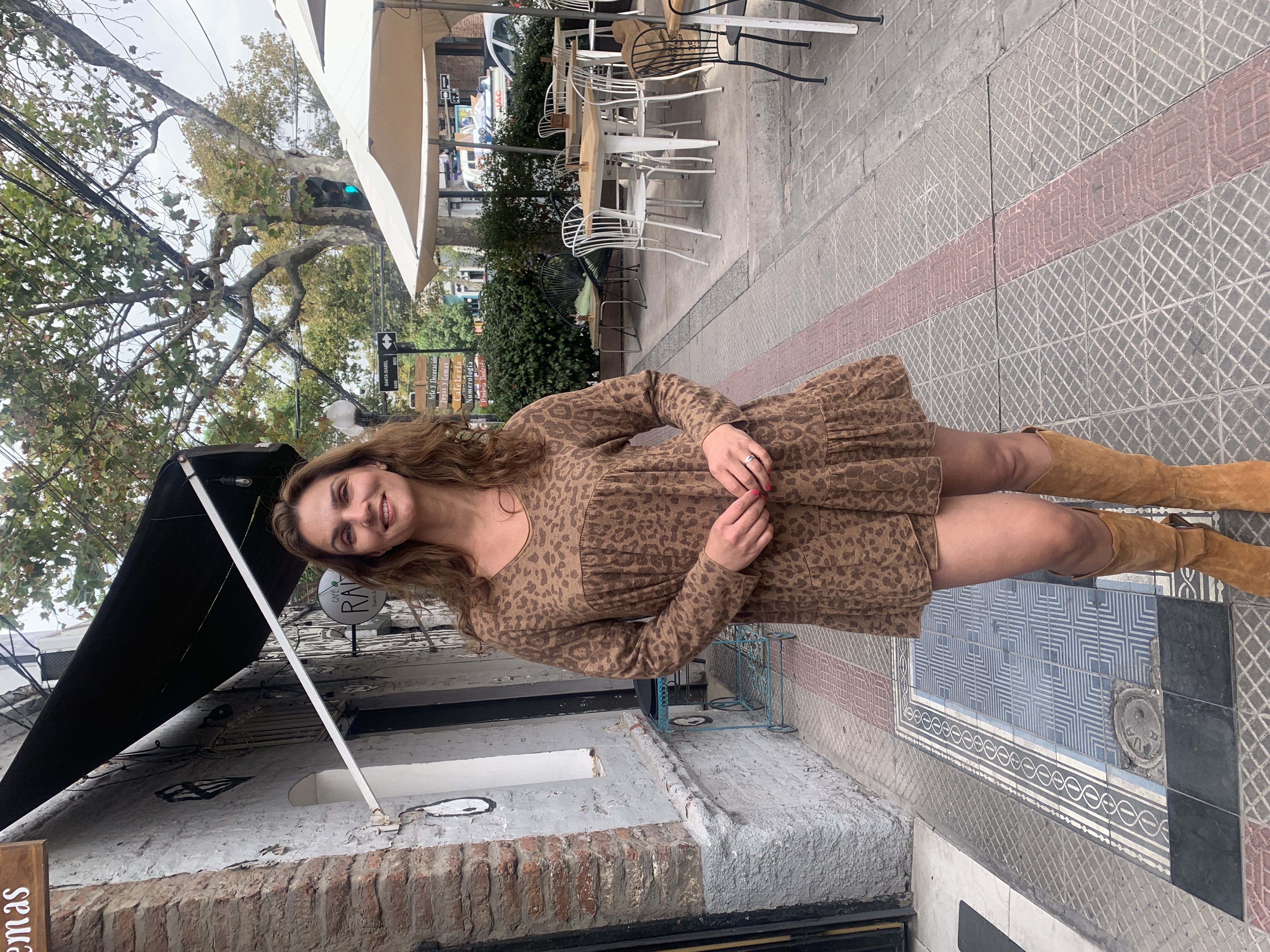 VESTIDO LEOPARDO NADIA CAMEL