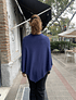PONCHO EMY AZUL MARINO