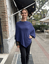 PONCHO EMY AZUL MARINO