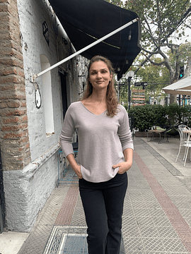 SWEATER CARMEN TAUPE