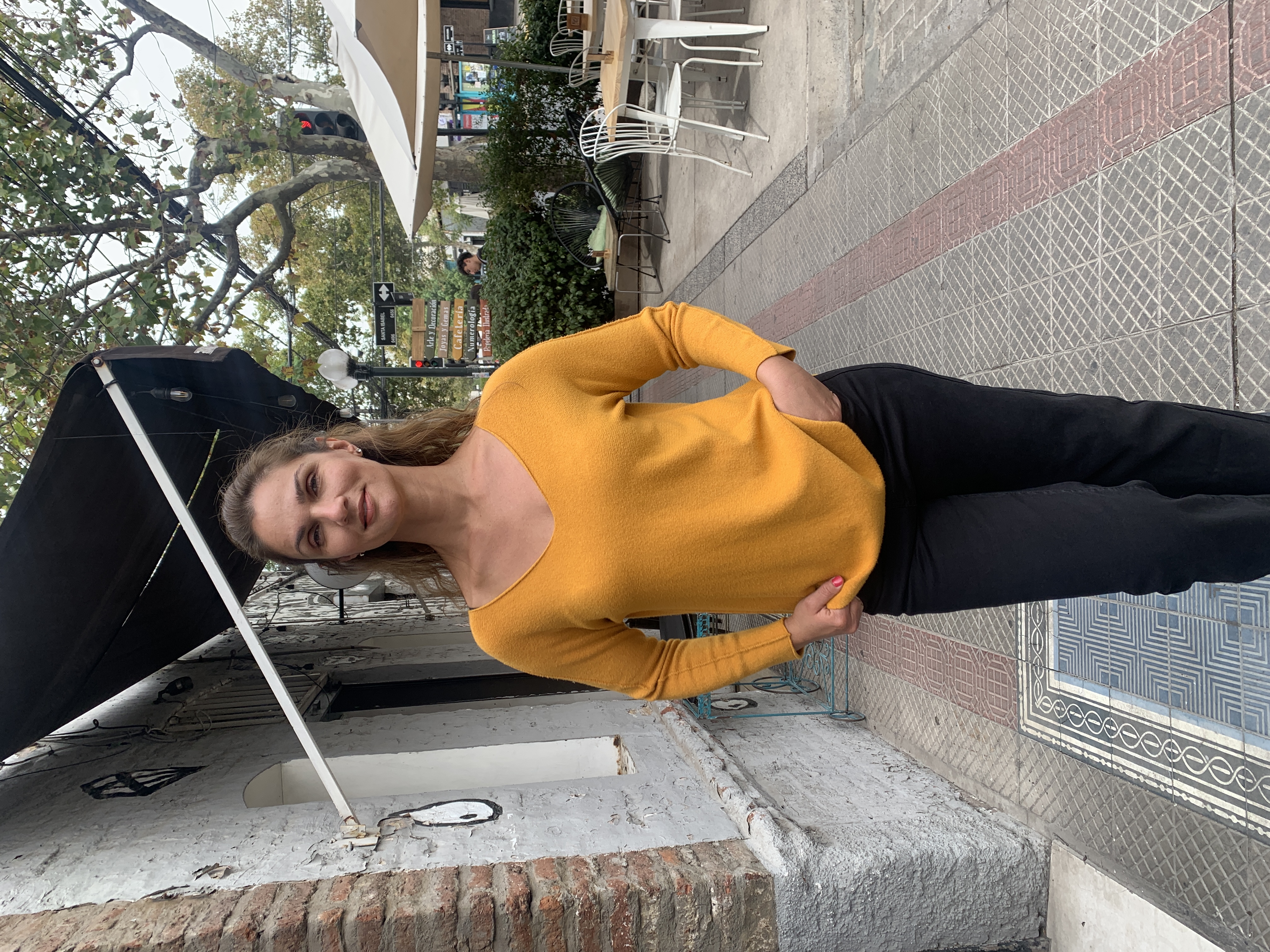 SWEATER CARMEN MOSTAZA