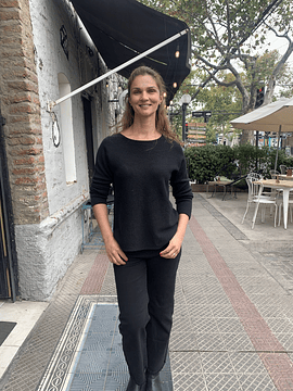 SWEATER CARO NEGRO