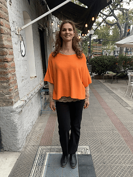 PONCHO JULIA NARANJA