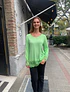 POLERA ENCAJE MANZANA