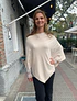 PONCHO EMY BEIGE