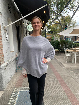 PONCHO EMY GRIS