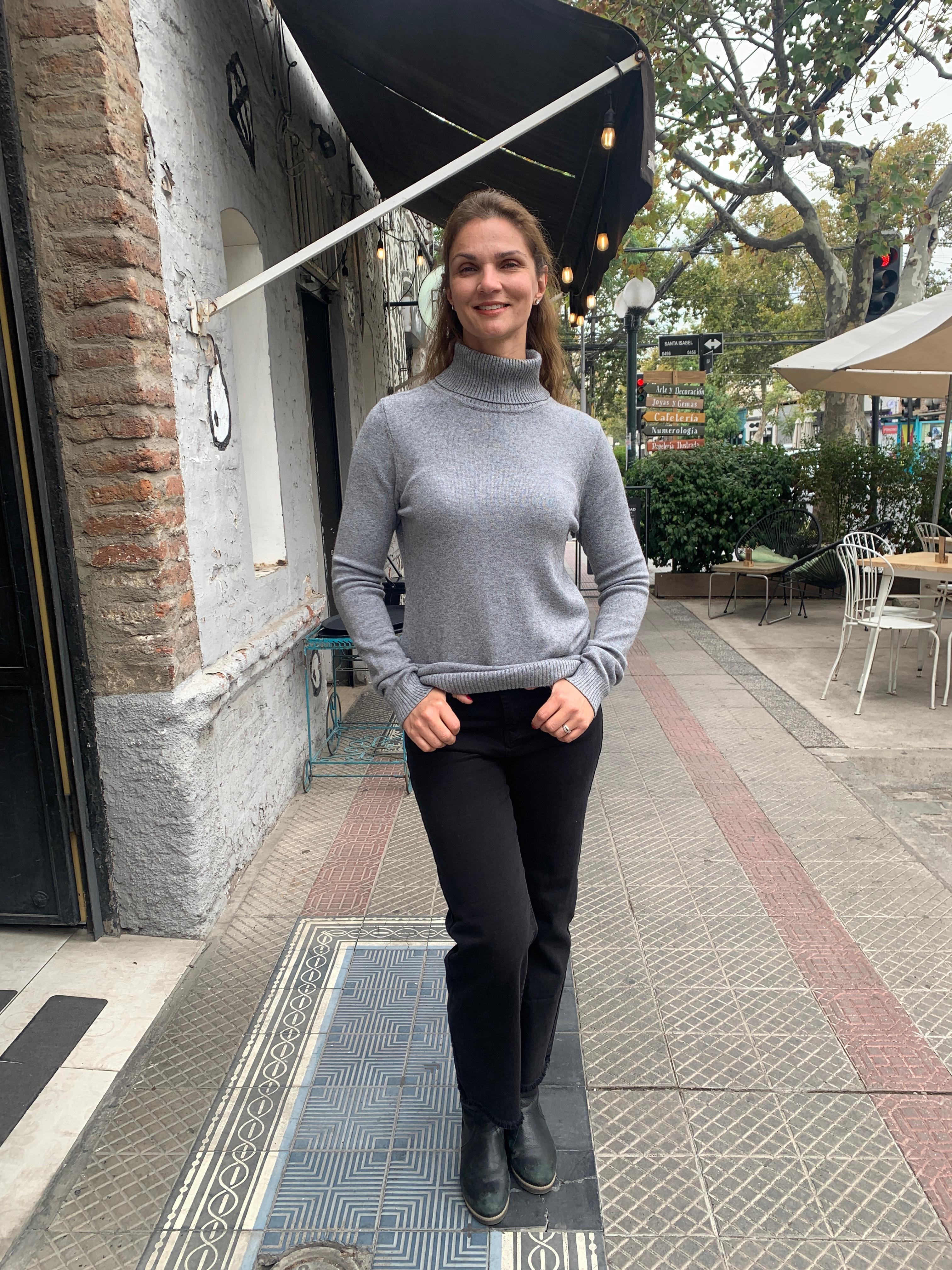 SWEATER CARLA GRIS