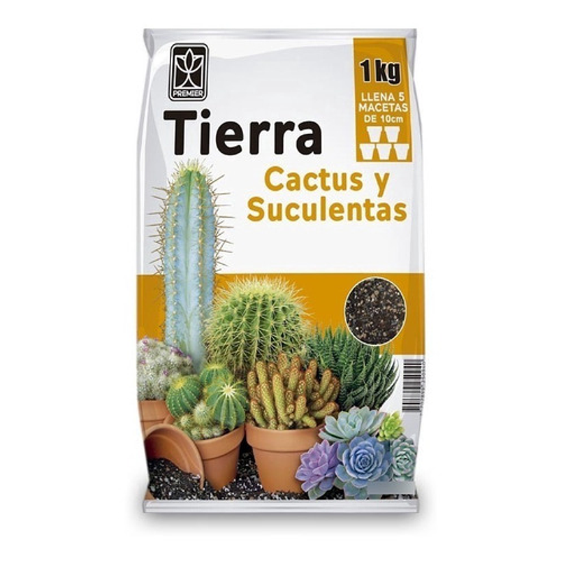 Sustrato Abono Tierra De Cactus y Suculentas x 1Kg 1