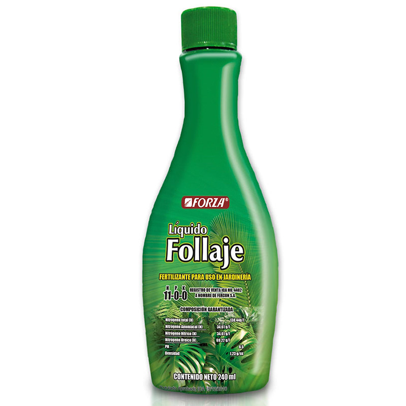 Fertilizante Especial Liquido Para el Cuidado de Plantas de Follaje x240cc 1