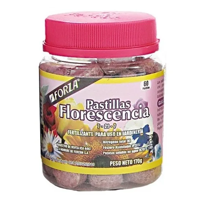 Fertilizante Plantas Florescencia Tabletas x60 Unidades 1
