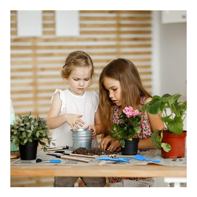 Kit Básico Herramientas Cuidado Cactus y Suculentas x9 piezas 5