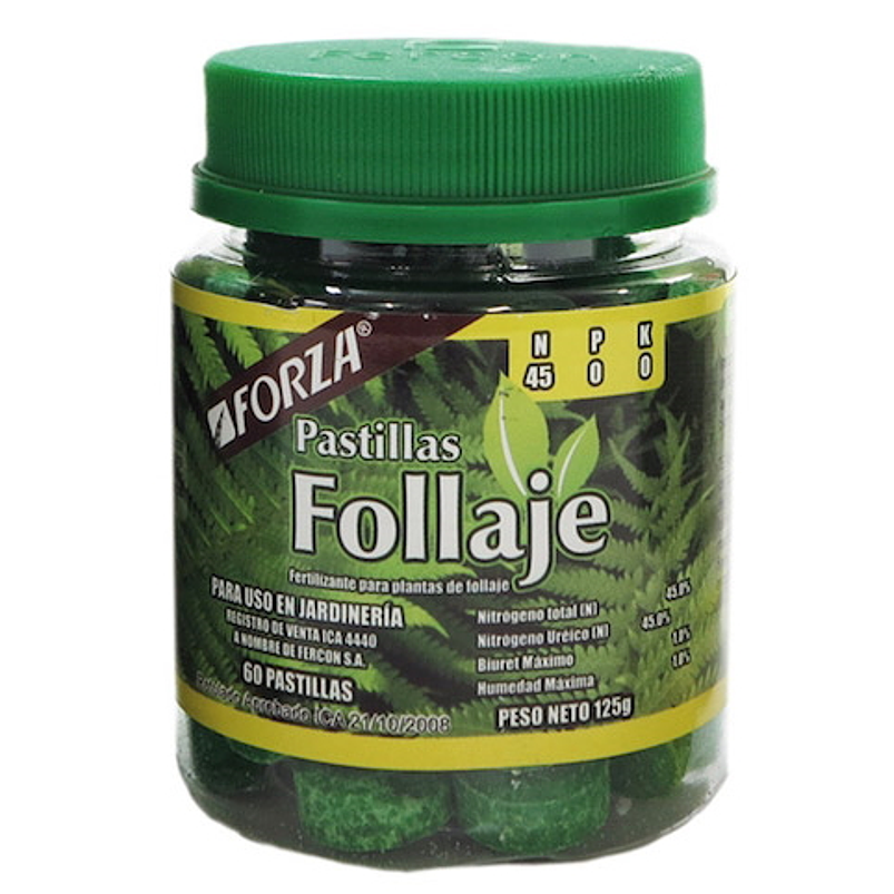 Forza Cuidado Plantas De Follaje Pastillas x60 1