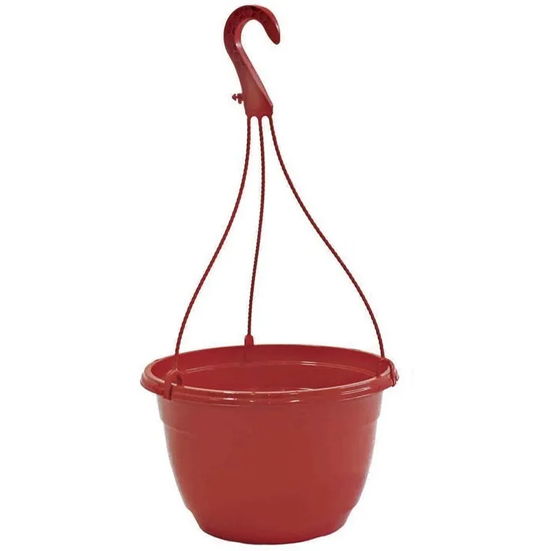 Maceta plástica de colgar para plantas de 20cm diámetro 4
