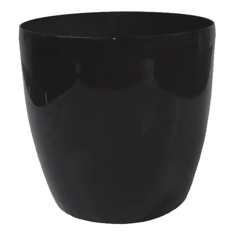 Maceta Plástica Bahía Colores 17cm Diámetro x15cm Alto Fina 6