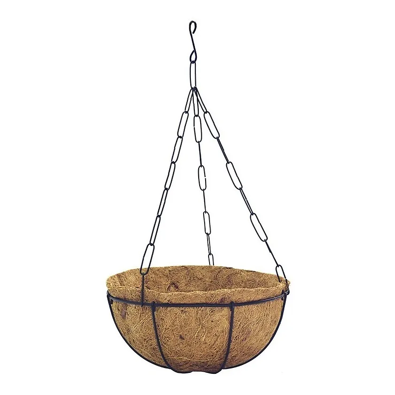 Canasta De Colgar Para Plantas Más Nido De Coco x20 cm Diámetro 1