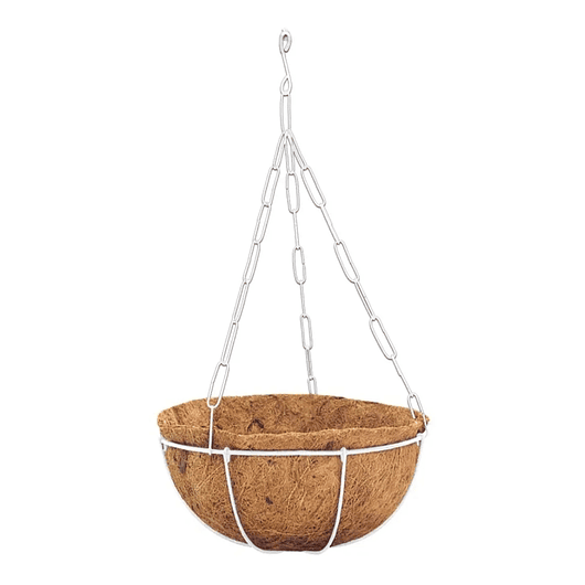 Canasta De Colgar Para Plantas Más Nido De Coco x32 Centímetros Diámetro. 3
