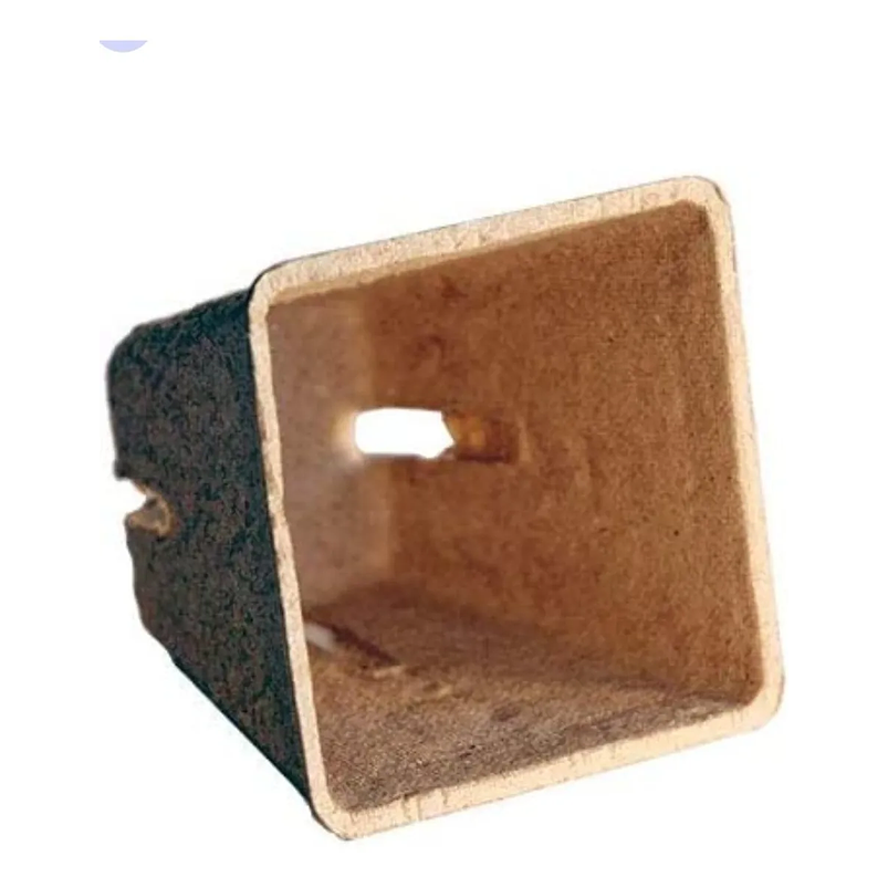 Maceta Papel Orgánico Biodegradable x25 Unidades Semillero 6x6 centímetros  3