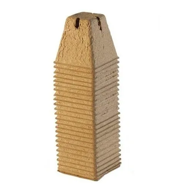 Maceta Papel Orgánico Biodegradable x25 Unidades Semillero 6x6 centímetros  4