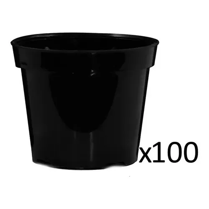 Maceta de Siembra Tipo Vivero x100 unidades 14 centimetros Diámetro x12 Alto P14 1