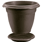 Maceta Plástica Plantas Clásica Más Plato 20 centímetros Diámetro x15 centímetros Alto - Miniatura 2