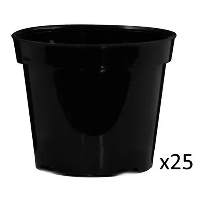 Matera - Maceta Plástico Tipo Vivero 10cm x8cm x25 Unidades P10 1