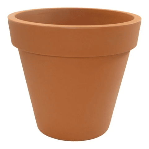 Maceta Plástica Terracota x60cm Diámetro x55cm Alto Extra Fuerte