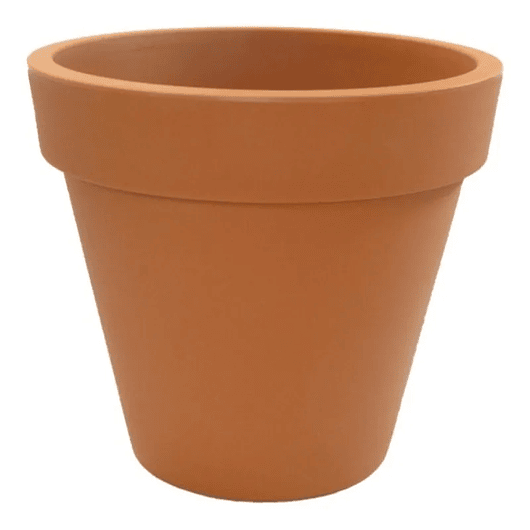 Maceta Plástica Terracota x60cm Diámetro x55cm Alto Extra Fuerte 1