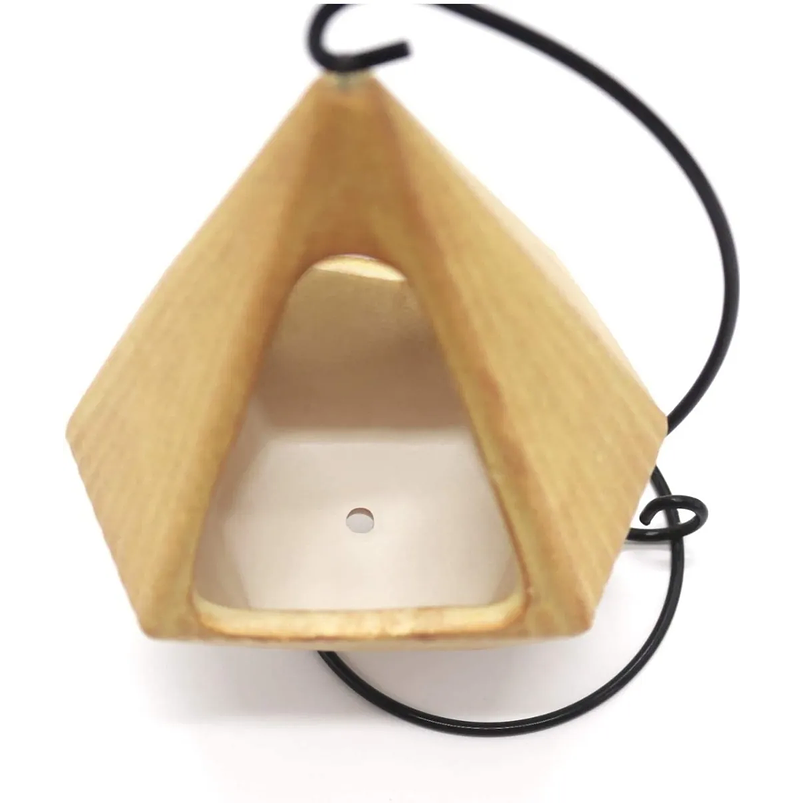 Maceta Cerámica Colgante Más Soporte De Mesa 1