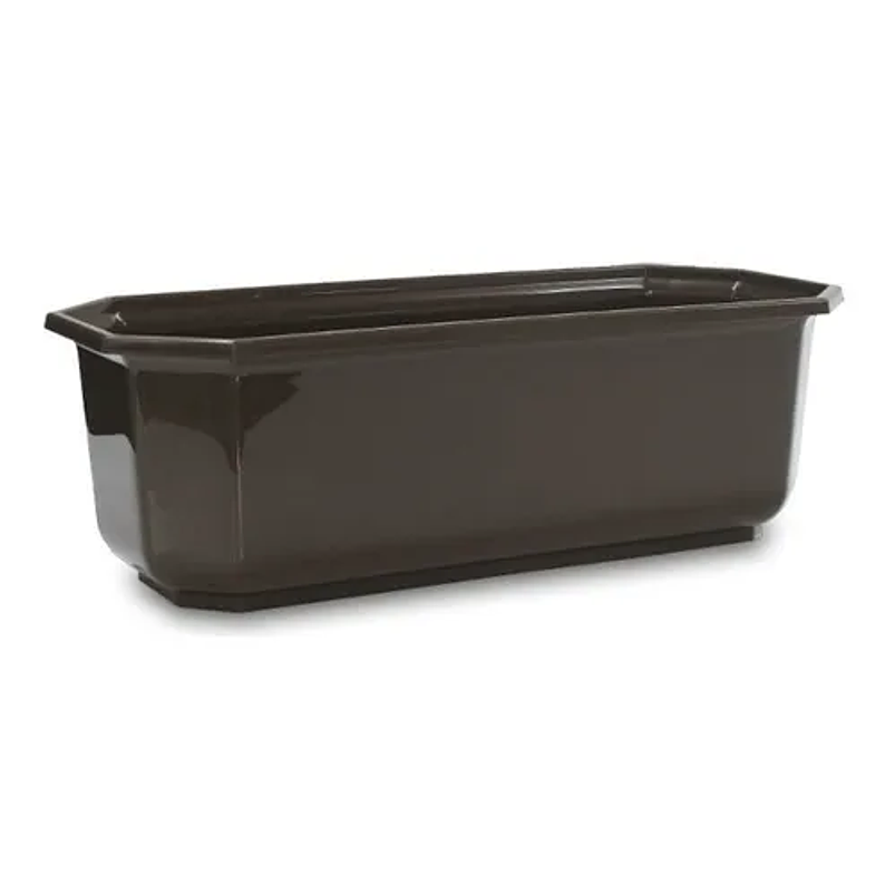 Maceta Jardinera Plantas Rectangular Plástica 40cm Largo 2