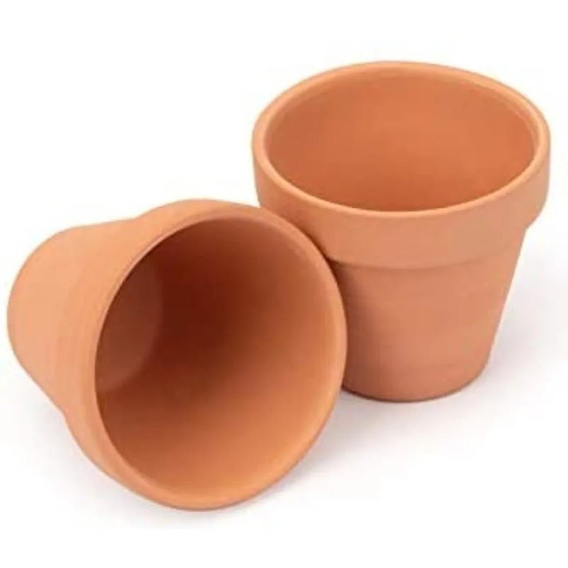 Maceta Suculenta Cactus Arcilla x10 Unidades - 7cm diametro x 6cm alto 1