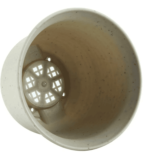 Maceta Plástica Suculentas 10.7cm Diámetro x8cm Alto Más Plato x1 unidad