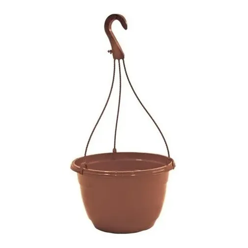 Maceta Plástica De Colgar Para Plantas De 25cm Diámetro 7