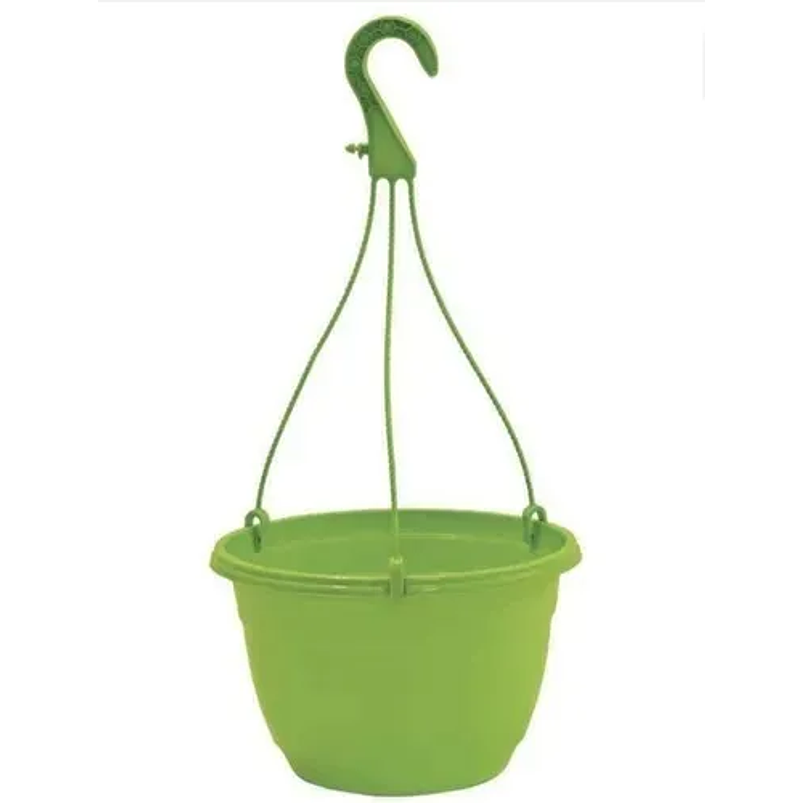Maceta Plástica De Colgar Para Plantas De 25cm Diámetro 8