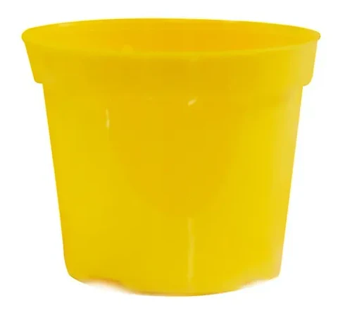 Maceta Plástica Siembra Tipo Vivero 17cm Diámetro x14cm Alto