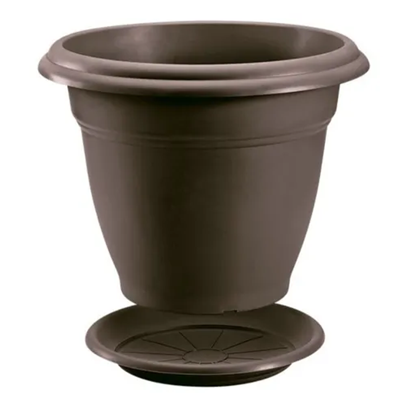 Maceta Plantas Clásica Firme Más Plato 35cm Diámetro x27cm Alto 2