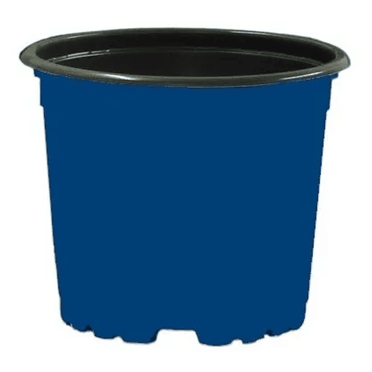 Matera plástica tipo vivero x25 unidades color 9cm diámetro x7cm alto 3