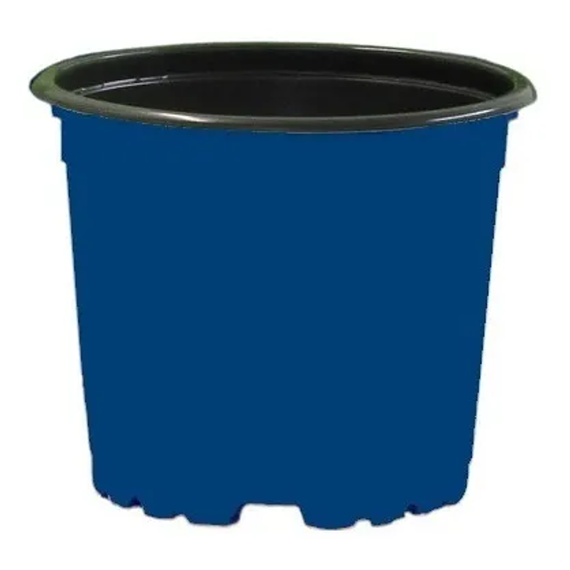 Matera plástica tipo vivero x25 unidades color 9cm diámetro x7cm alto 3