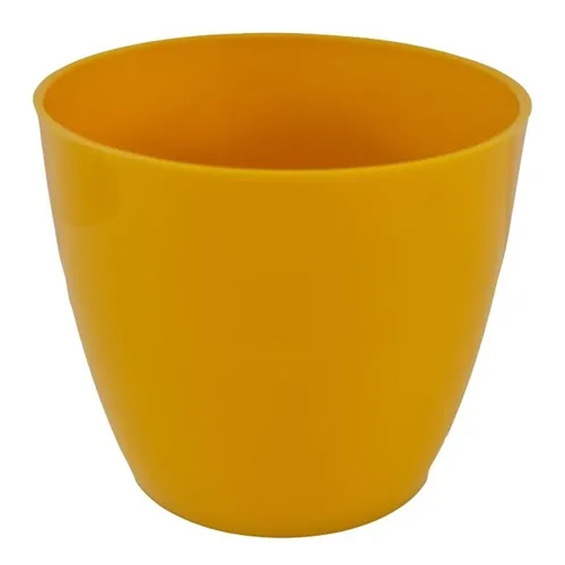 Maceta Plástica Bahía Colores 9cm Diámetro x8cm Alto Fina 9