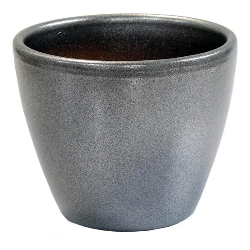 Maceta En Arcilla Pintada Brillante Tulipa 14cm Diámetro x11cm Alto 2