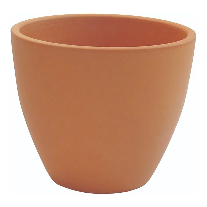 Maceta En Arcilla Pintada Brillante Tulipa 14cm Diámetro x11cm Alto 5