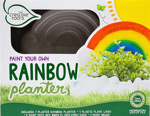 Kit Maceta Plantas Para Decoración Con Pintura Juego Niños