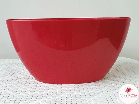 Matera - Maceta Ovalada Brillante