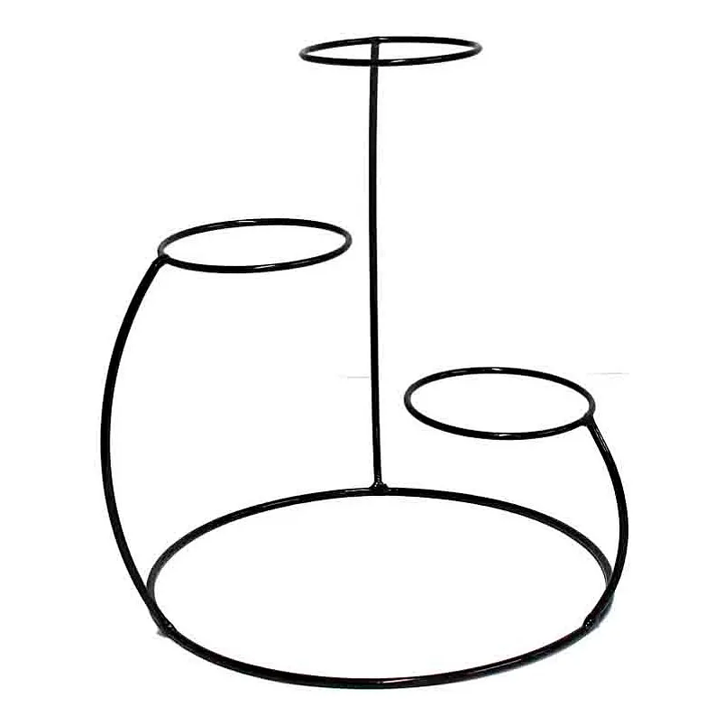 Soporte Para Maceta x3 Puestos(9cm) Redondo 26 centímetros Alto Barú 2