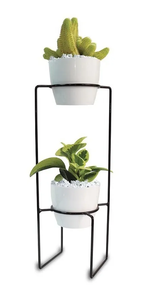 Soporte Roatán 2 Puestos 9cm Diámetro 