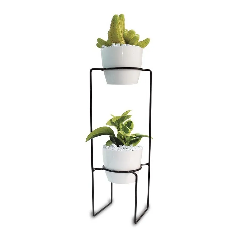 Soporte Roatán 2 Puestos 9cm Diámetro  1