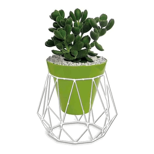 Soporte de Mesa de Maceta Plantas 19cm Alto 17cm Diámetro 2