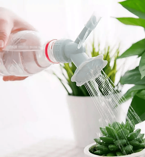 Boquilla o Tapa Regadera De Plantas 2en1 Para Botellas