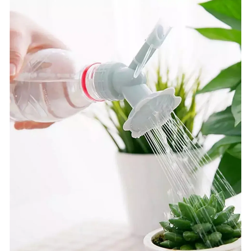 Boquilla o Tapa Regadera De Plantas 2en1 Para Botellas 1