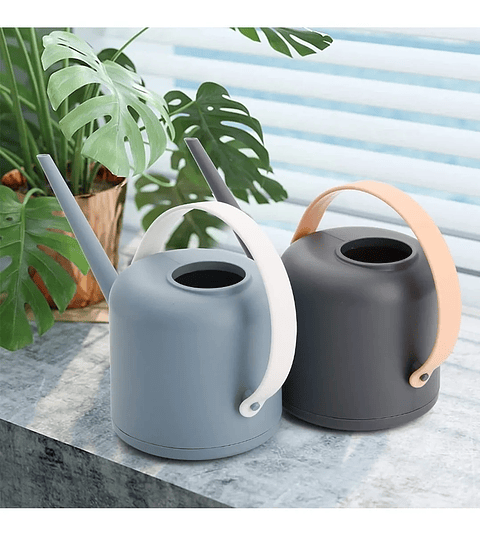 Regadera Plastica Plantas 1.89 Litro Boquilla Larga