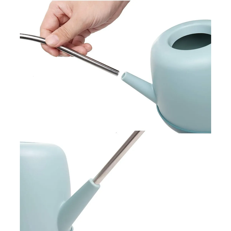 Regadera Premium Nórdica 1.0 Litro Salida Larga En Acero Ino 1